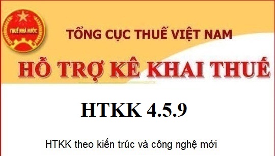 Phần mềm HTKK 4.5.9 mới nhất