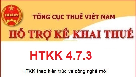 HTKK 4.7.3 - Phần mềm Hỗ trợ kê khai mới nhất