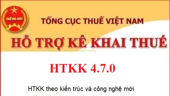 HTKK 4.7.0 - Phần mềm Hỗ trợ kê khai mới nhất