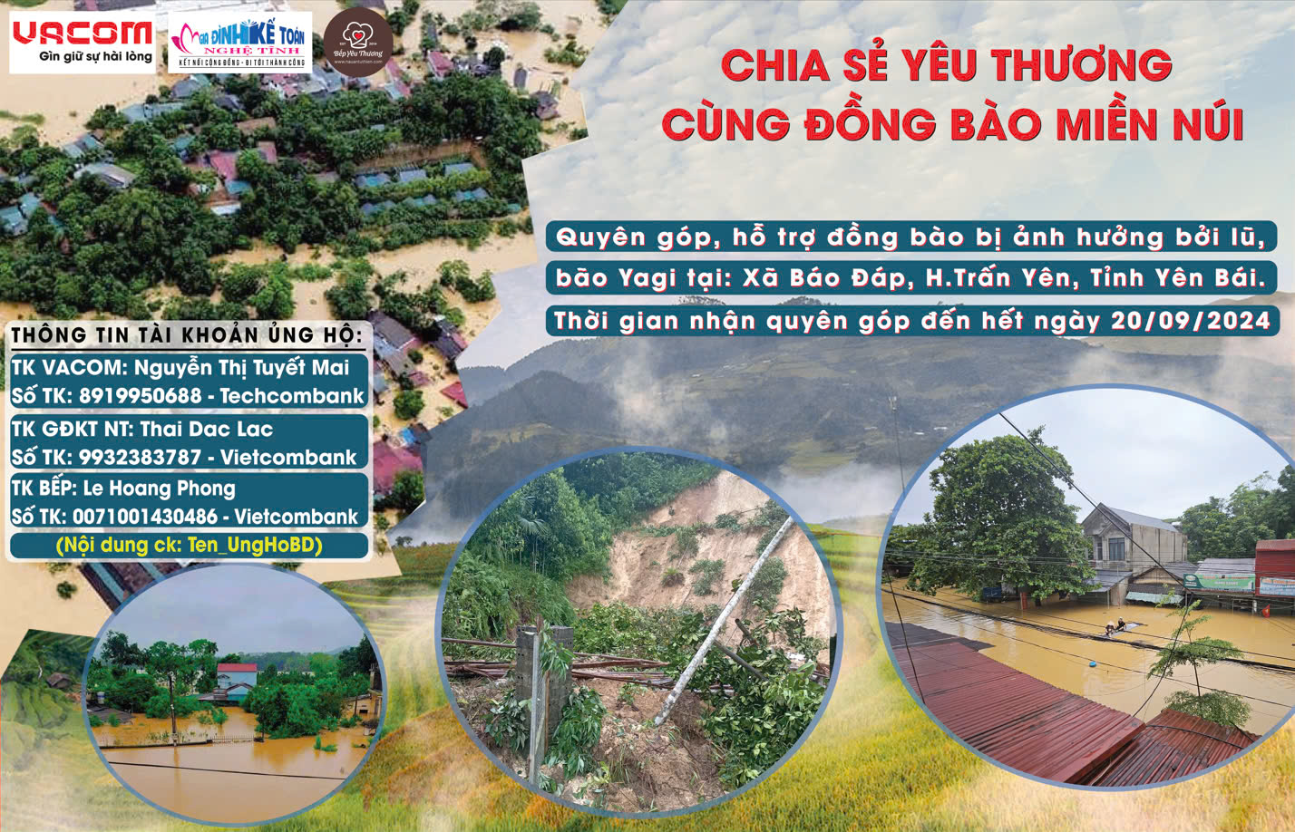 CHIA SẺ YÊU THƯƠNG CÙNG ĐỒNG BÀO MIỀN NÚI