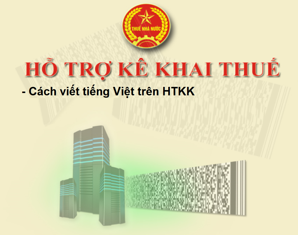 hướng dẫn viết dấu tiếng Việt trên HTKK