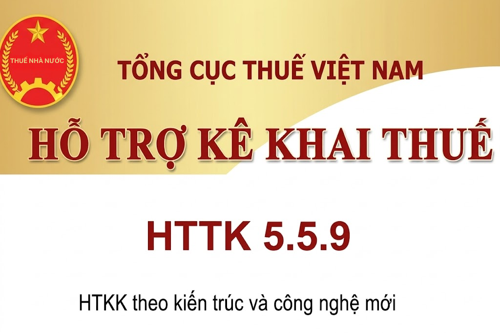 HTKK 5.5.9 - Phần mềm Hỗ trợ kê khai mới nhất