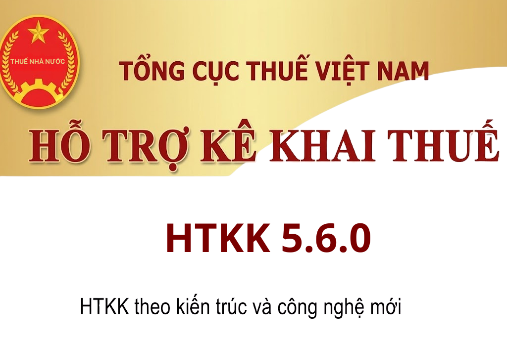 HTKK 5.6.0 - Phần mềm Hỗ trợ kê khai mới nhất