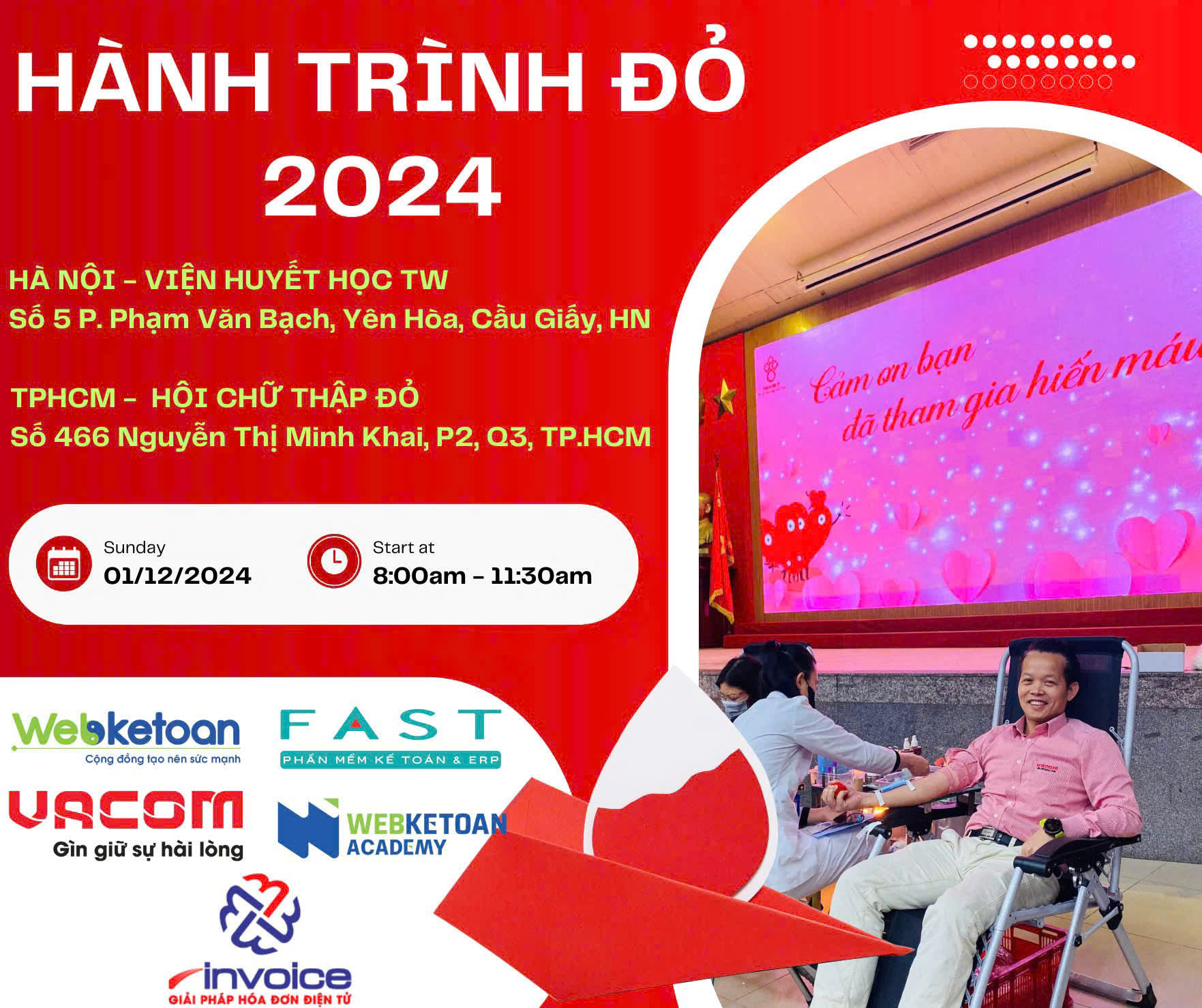 VACOM HÀNH TRÌNH ĐỎ 2024