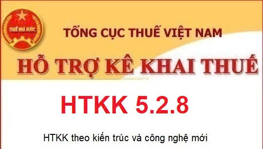 HTKK 5.2.8 - Phần mềm Hỗ trợ kê khai mới nhất