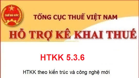 HTKK 5.3.6 - Phần mềm Hỗ trợ kê khai mới nhất