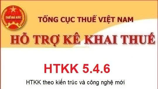 HTKK 5.4.6 - Phần mềm Hỗ trợ kê khai mới nhất