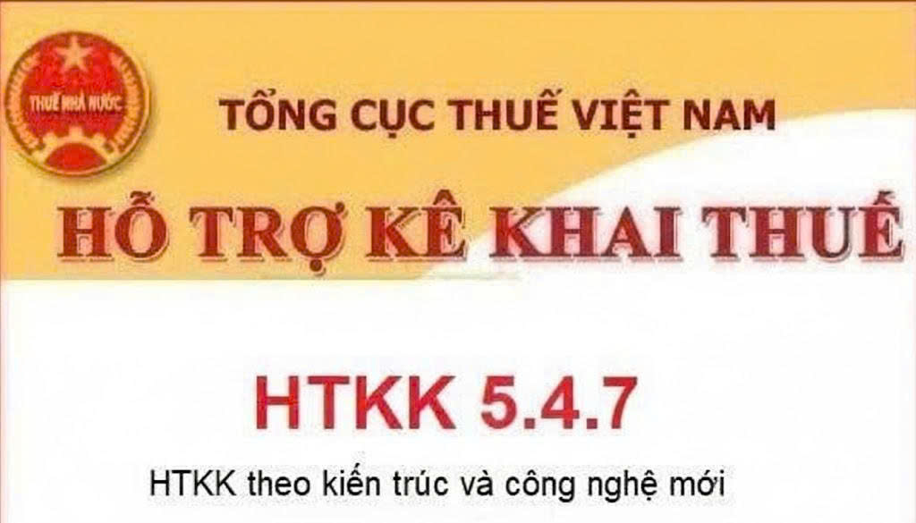 HTKK 5.4.7 - Phần mềm Hỗ trợ kê khai mới nhất