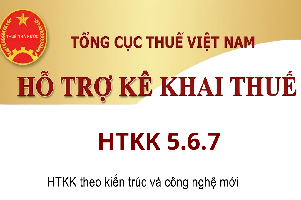 HTKK 5.6.7 - Phần mềm Hỗ trợ kê khai mới nhất