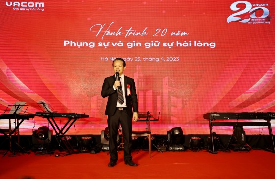 Tưng bừng không khí kỷ niệm VACOM 20