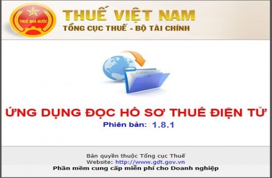 Thông báo nâng cấp ứng dụng iTaxViewer 1.8.1