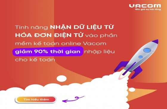 PMKT Online VACOM tích hợp tạo chứng từ tự động từ hóa đơn điện tử