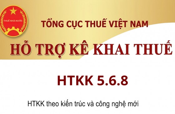 HTKK 5.6.8 - Phần mềm Hỗ trợ kê khai mới nhất