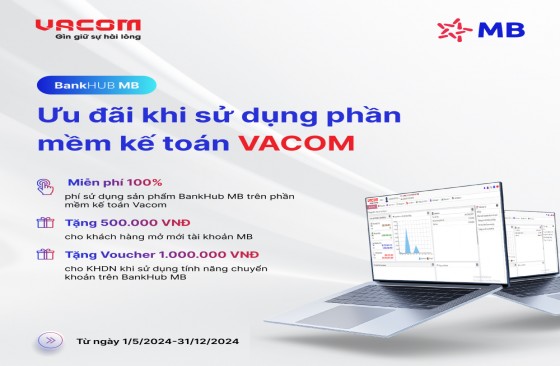 KẾT NỐI NGÂN HÀNG ĐIỆN TỬ - ƯU ĐÃI SIÊU HẤP DẪN