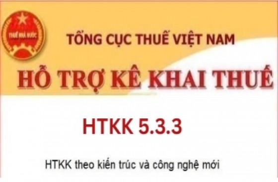 HTKK 5.3.3 - Phần mềm Hỗ trợ kê khai mới nhất