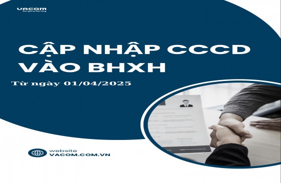 CẬP NHẬP CCCD vào BHXH từ ngày 01/04/2025