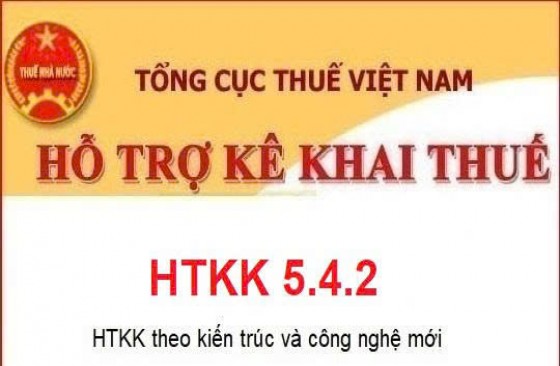 HTKK 5.4.2 - Phần mềm Hỗ trợ kê khai mới nhất