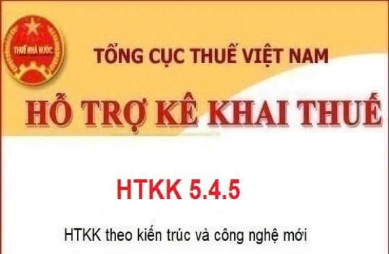 HTKK 5.4.5 - Phần mềm Hỗ trợ kê khai mới nhất